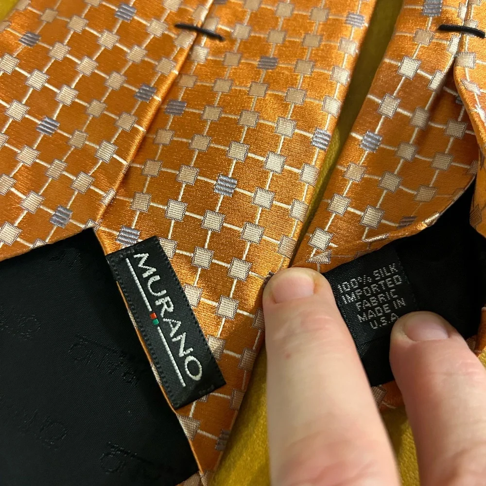 3 Men’s Silk Murano Neck Ties